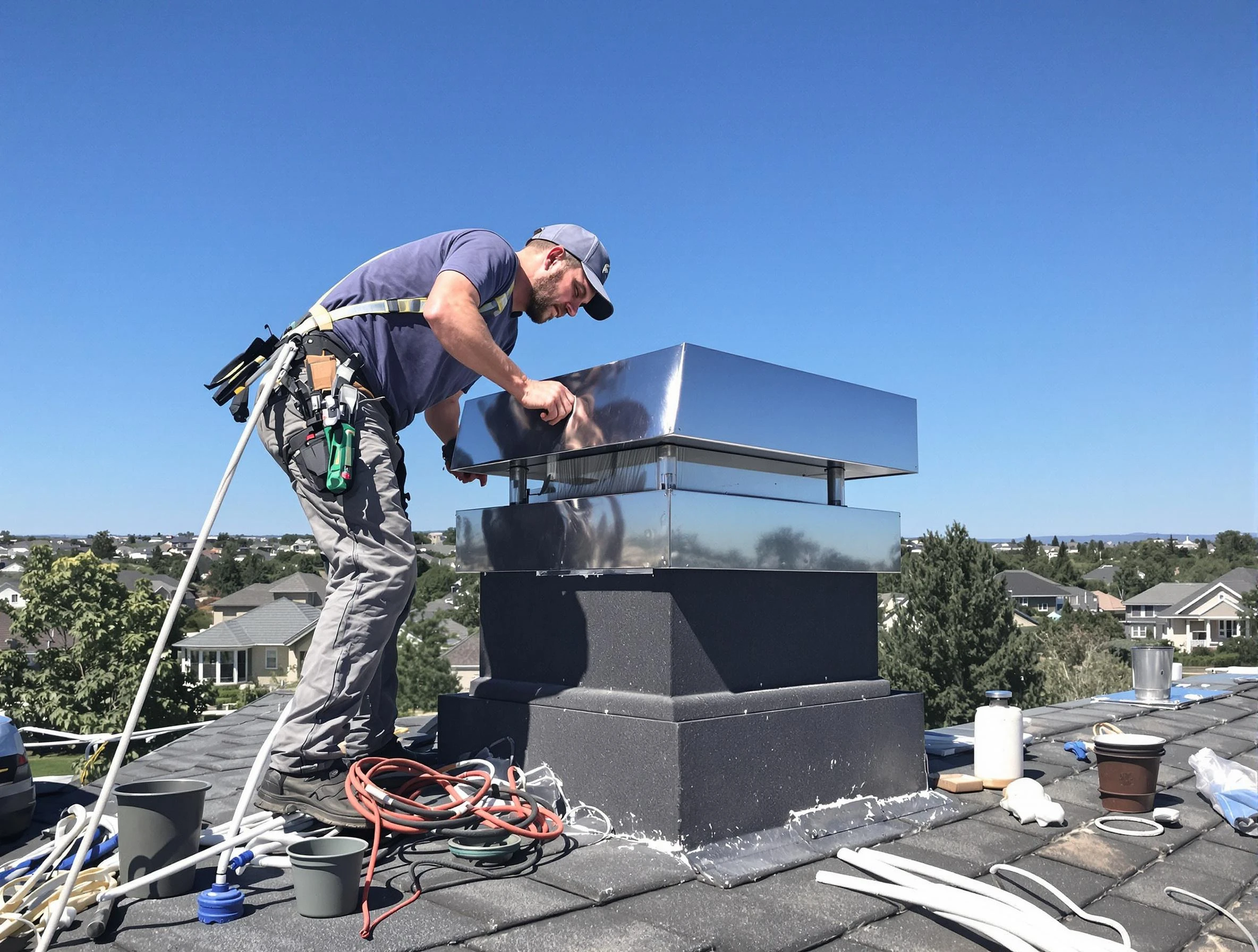 Chimney Cap Services in Del City