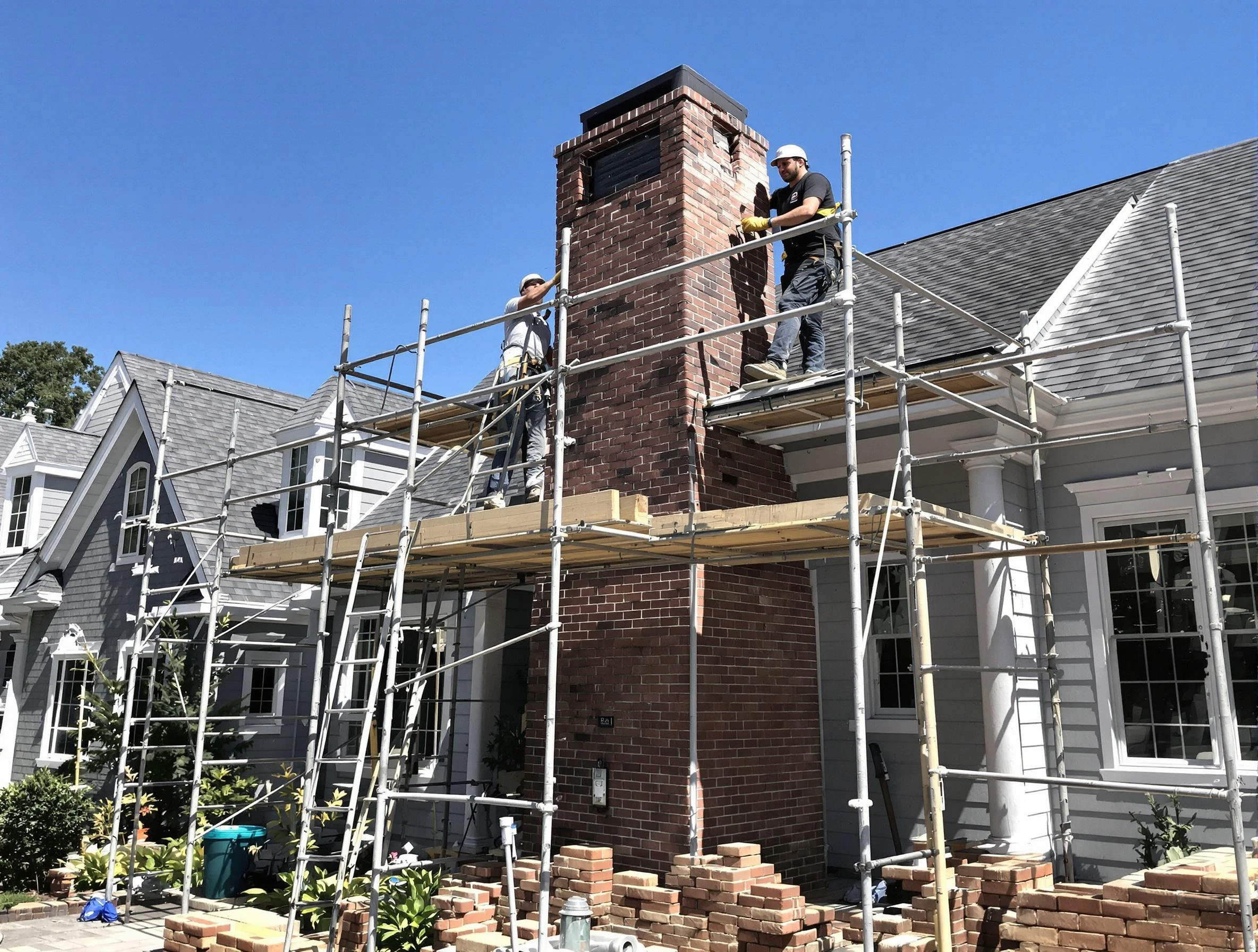Chimney Rebuilding in Del City