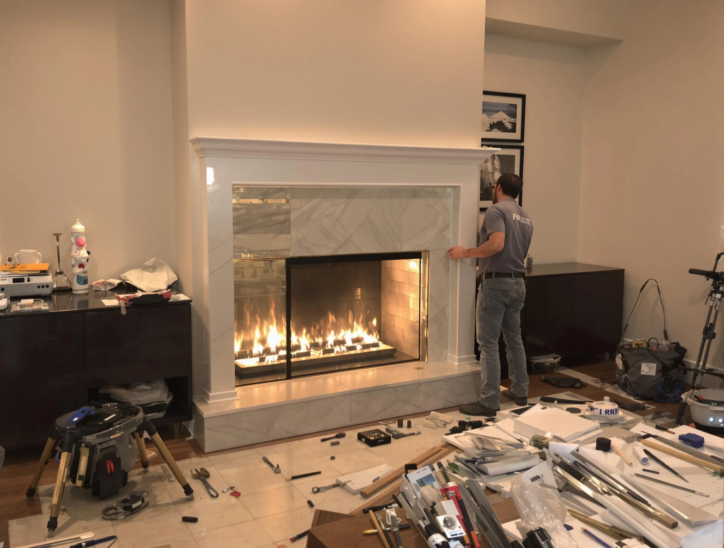 Fireplace Installation in Del City